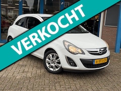 Opel Corsa - 1.2-16V BlitZ Wit 3drs 2014 AIRCO LM NAP