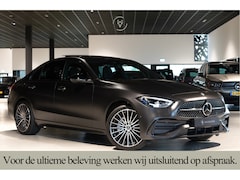 Mercedes-Benz C-klasse - 300 e AMG Magno|Nappa|Night|Rij-assistentie Plus|Keyless-Go|Stoelkoeling|Pano|360°|Burmest