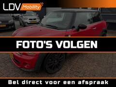 MINI One - 1.6 ONE Red en Black Edition / Airco / LM velgen / documentatie aanwezig