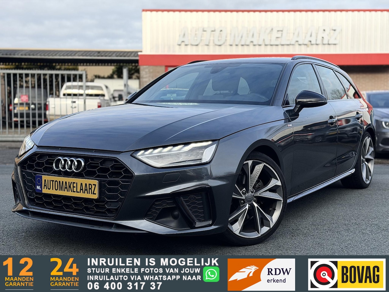 Audi A4 Avant - 35 TFSI S-LINE LED MATRIX HUD LANE BLINDSP. - AutoWereld.nl