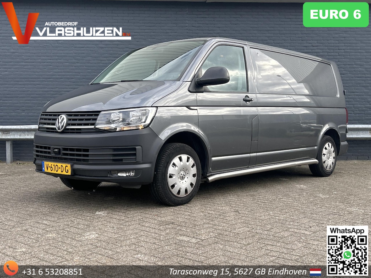 Volkswagen Transporter - 2.0 TDI L2H3 Comfortline | € 7.950,- NETTO! | Euro 6 | Bijrijdersbank | Airco | Cruise | P - AutoWereld.nl