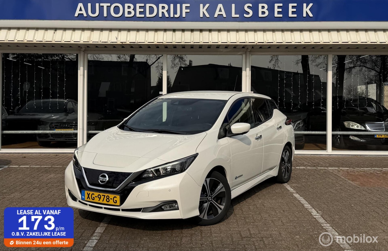 Nissan LEAF - N-Connecta 40 kWh|360|Stoelverw|Dodehoek|DAB| - AutoWereld.nl