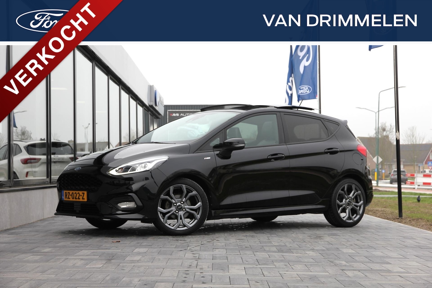 Ford Fiesta - 1.0 EcoBoost 100PK 5D S/S ST Line | Panoramadak | Winter Pack | B&O - AutoWereld.nl