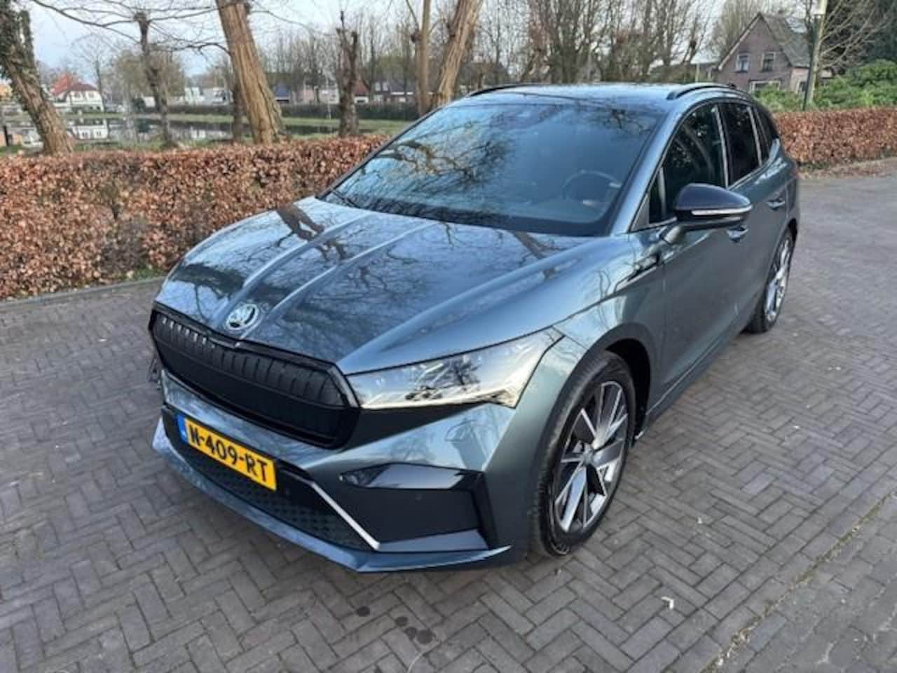 Skoda Enyaq iV - 80 Sportline 77Kwh SOH 94%/Trekhaak/Acarplay/Navi/Matrix-Led/Fabrieksgarantie - AutoWereld.nl