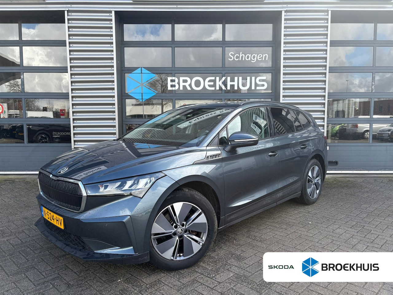 Skoda Enyaq iV - iV 60 180 pk | Wegklapbare Trekhaak | Achteruitrijcamera | SoH 89% | - AutoWereld.nl
