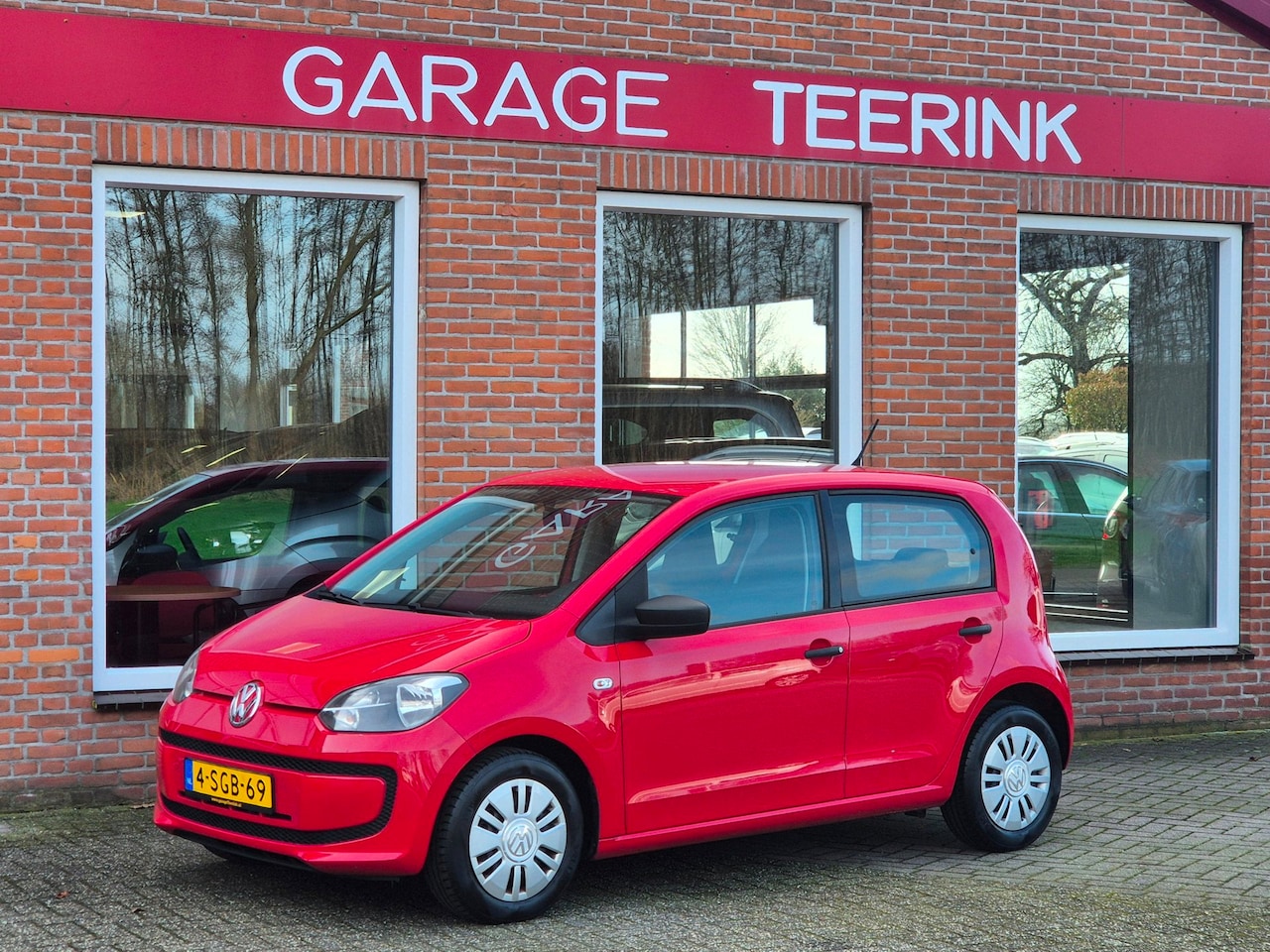 Volkswagen Up! - 1.0 take up! BlueMotion 60PK 5drs airco, elektr.ramen, radio/cd - AutoWereld.nl