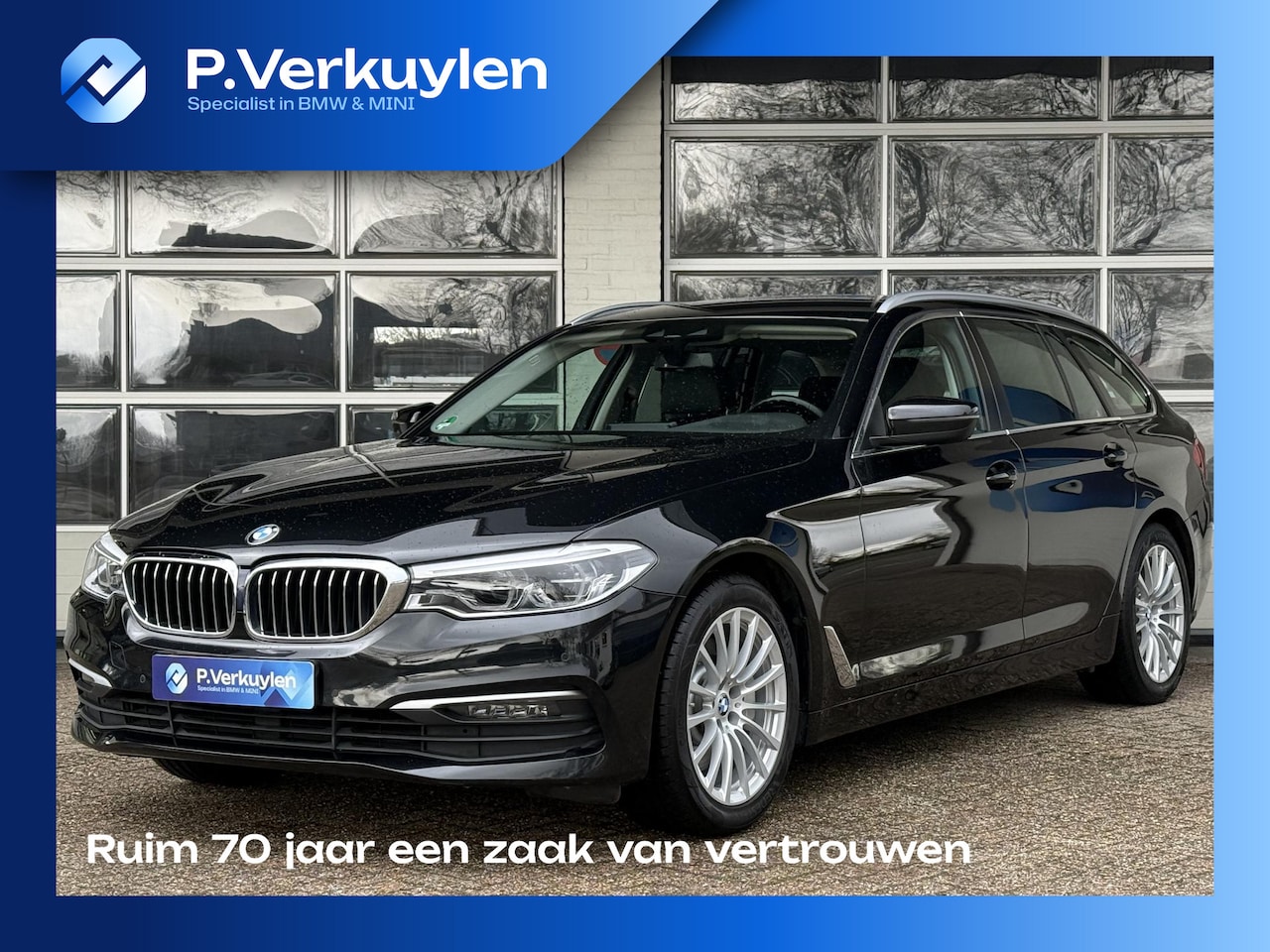 BMW 5-serie Touring - 530i xDrive High Executive | COMFORT STOELEN | ELEKTR. STOELEN | NAVIGATIE PROFF. | - AutoWereld.nl