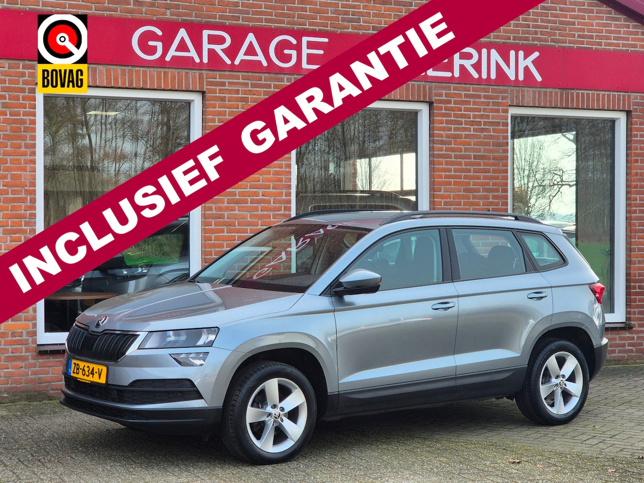 Skoda Karoq - 1.0 TSI Ambition Business 116PK 5drs clima, cruise, navi, pdc, trekhaak, carplay - AutoWereld.nl
