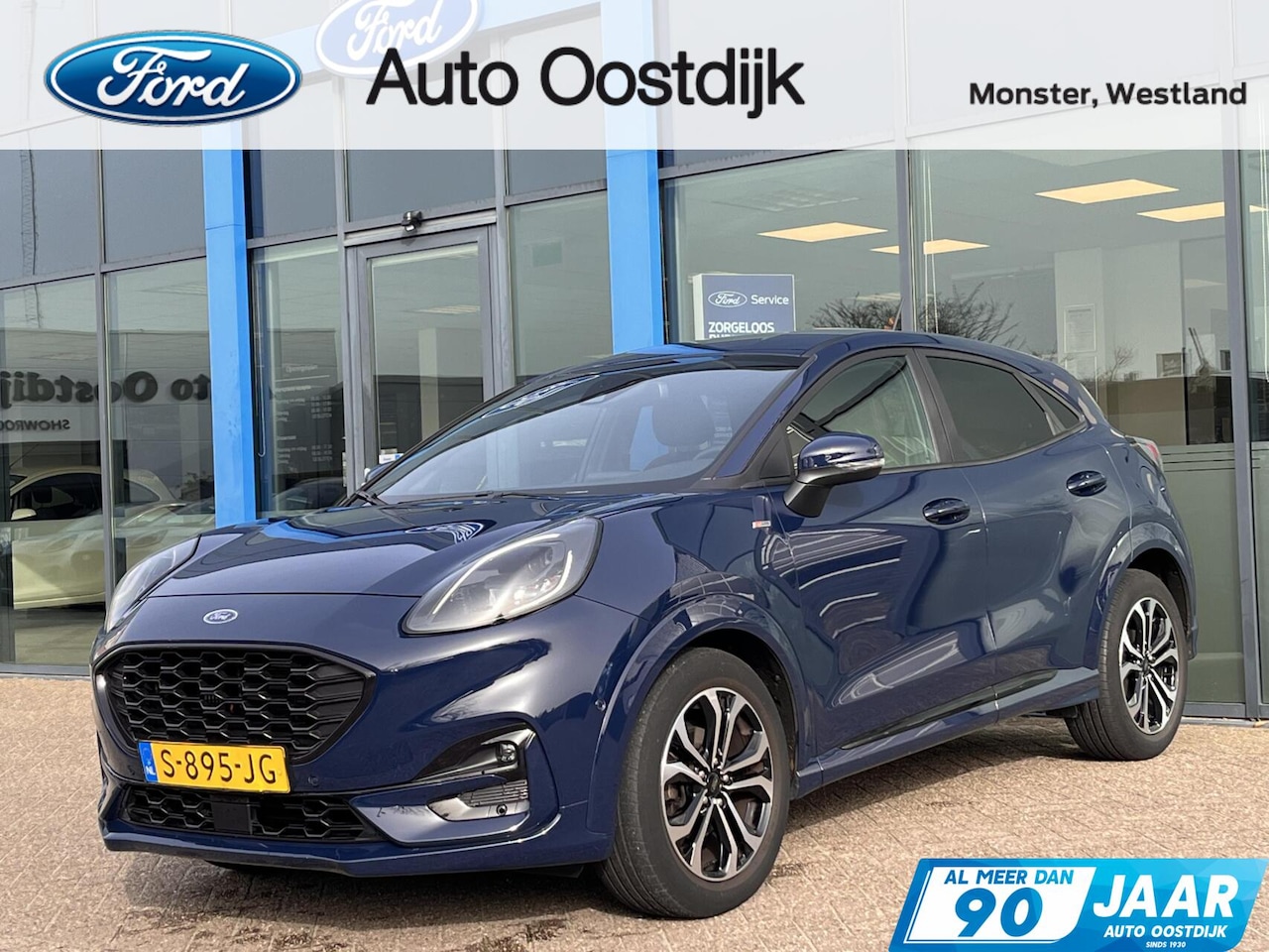 Ford Puma - 1.0 EcoBoost Hybrid ST-Line 125PK Winterpack Cruise Camera Navi Climate Parkeersensoren Fu - AutoWereld.nl