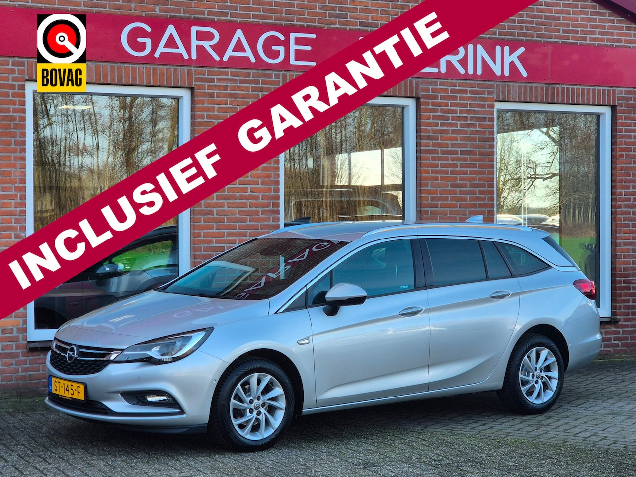 Opel Astra Sports Tourer - 1.4 Innovation 150PK 5drs clima, cruise, navi, pdc, camera, carplay, agr, led, trekhaak - AutoWereld.nl
