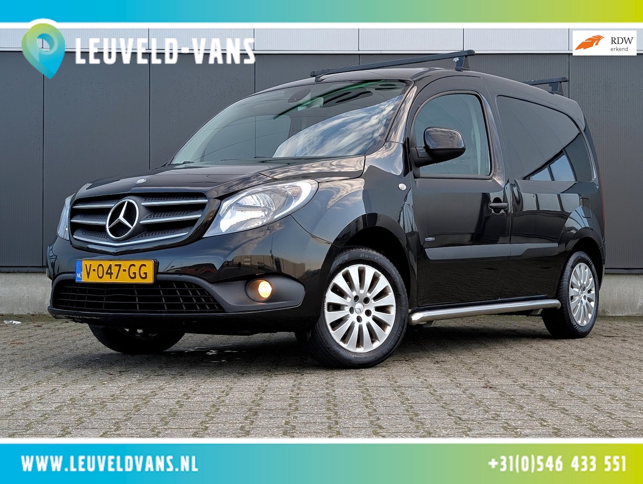 Mercedes-Benz Citan - 109CDI AIRCO CRUISE TREKHAAK LEER EURO 6 - AutoWereld.nl