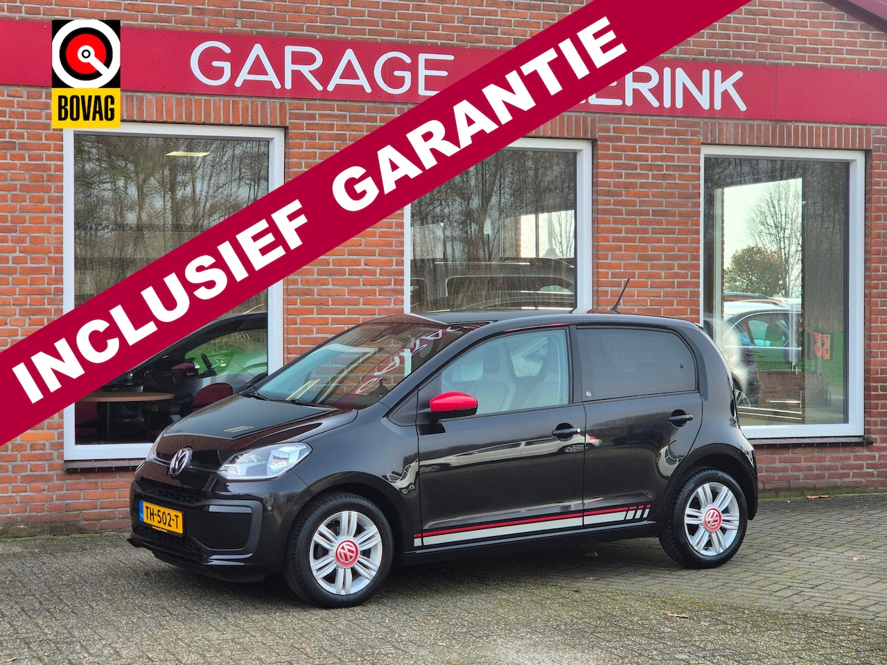 Volkswagen Up! - 1.0 BMT up! beats 60PK 5drs airco, navi, cruise, pdc, carkit, dab, camera - AutoWereld.nl