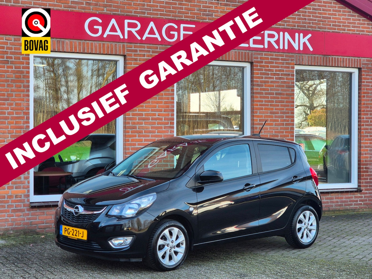 Opel Karl - 1.0 ecoFLEX Innovation 75PK 5drs clima, cruise, pcd, navi, stoel+stuur verw, carplay, dab - AutoWereld.nl
