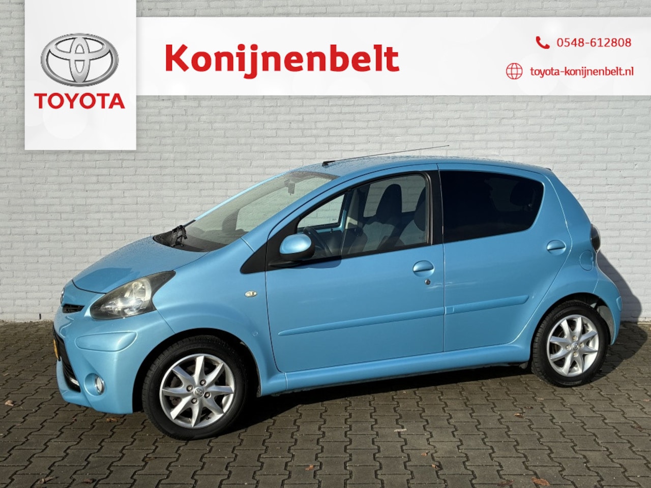 Toyota Aygo - 1.0 VVT-i Dynamic Blue 5-deurs | Airco | Bluetooth | NL auto - AutoWereld.nl