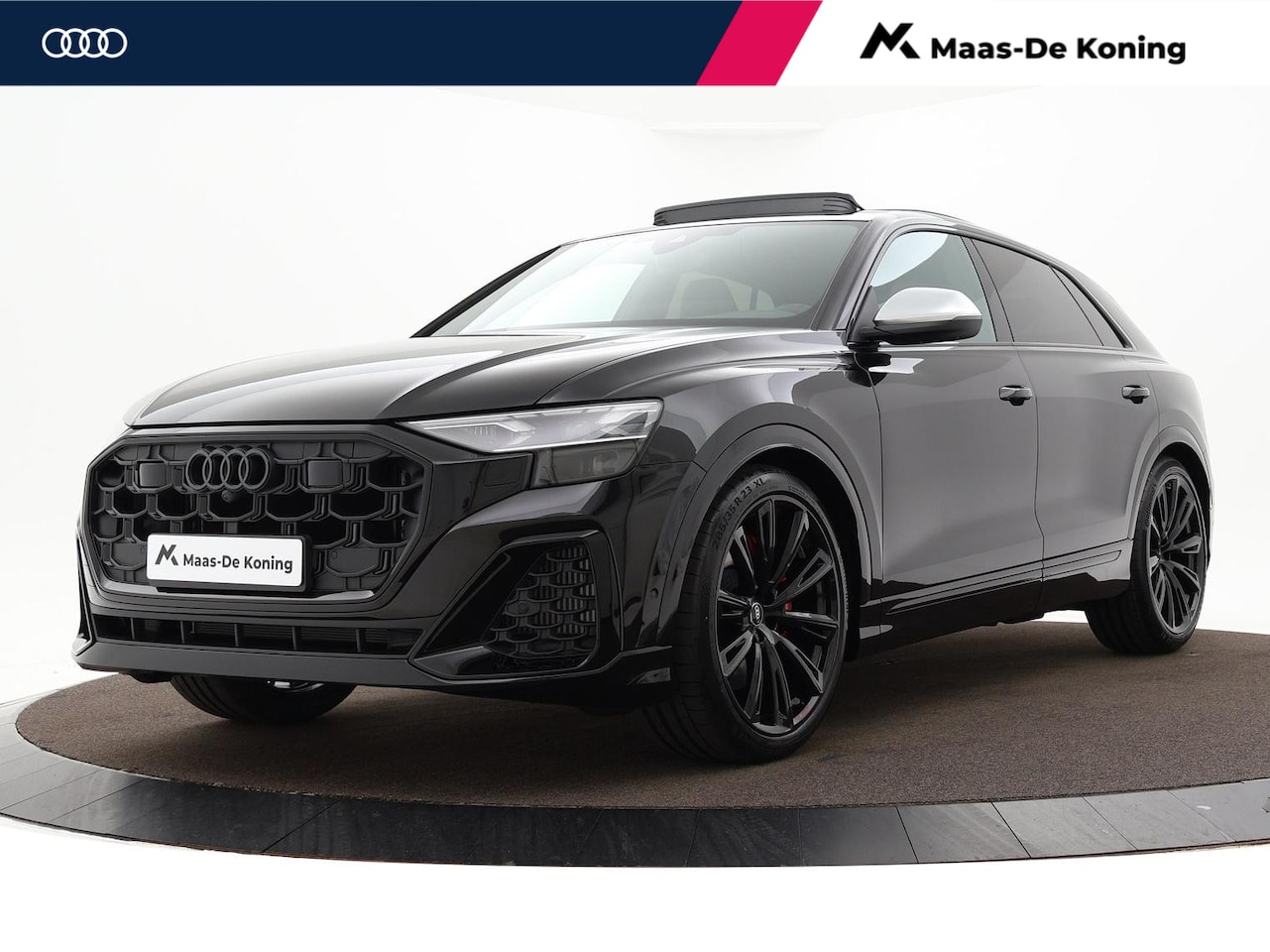 Audi SQ8 - 4.0 TFSI quattro 507 PK · HD-matrix + laser koplampen · Panoramadak · Audi exclusive Alcan - AutoWereld.nl