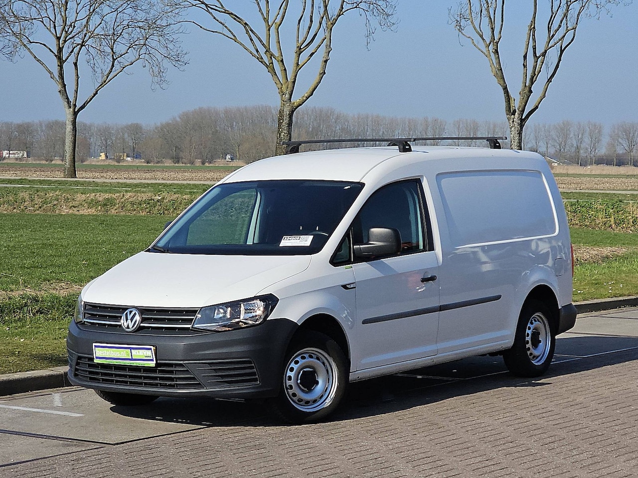 Volkswagen Caddy Maxi - 2.0 TDI L2H1 BMT Trendline 75Pk Navi Euro6 Airco Trekhaak Achterdeuren! - AutoWereld.nl