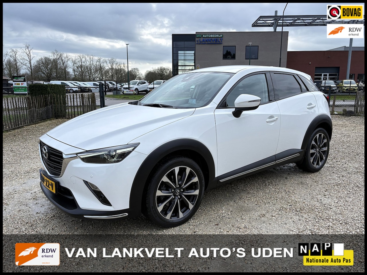 Mazda CX-3 - 2.0 SkyActiv-G Luxury HEAD-Up, Leder, Keyless, Dealer onderh. - AutoWereld.nl