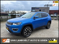 Jeep Compass - 1.4 140pk Limited BEATS audio, Leder, Schuifdak, Keyless