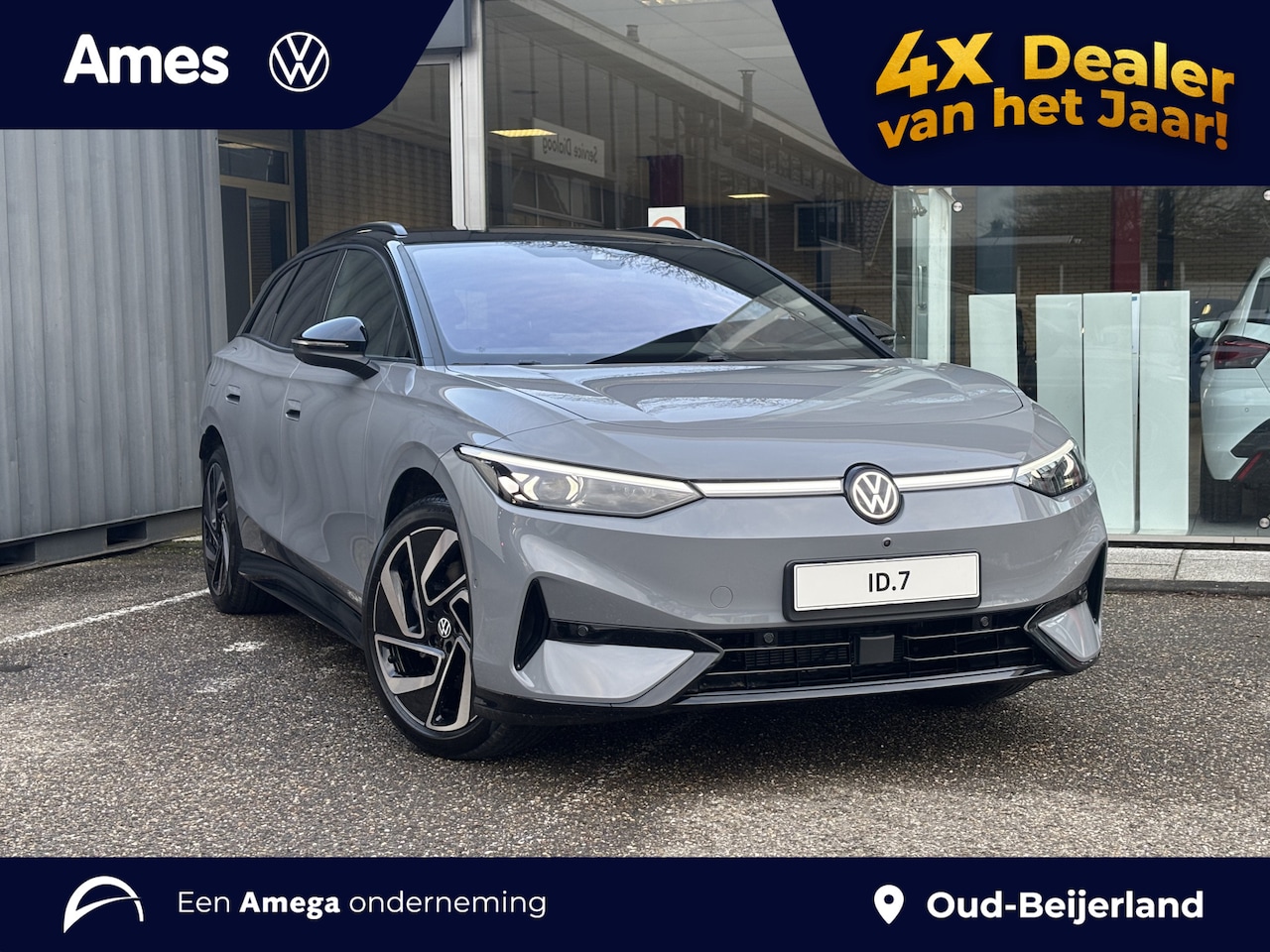 Volkswagen ID.7 Tourer - Pro Limited Edition 77 kWh accu 210 kW / 286 PK Variant Elektrische aandrijving | 20" LM v - AutoWereld.nl