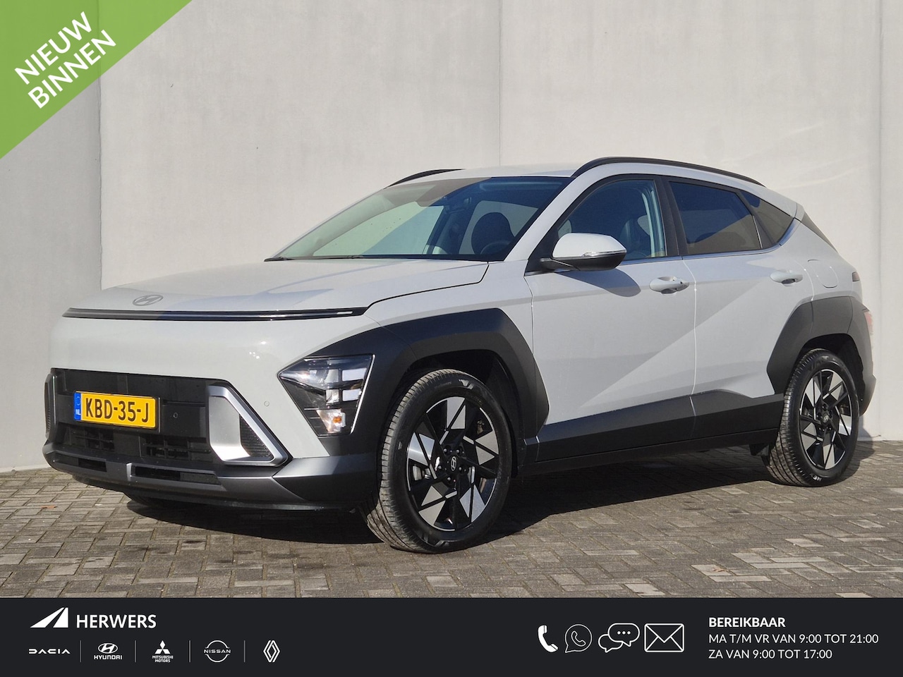 Hyundai Kona - 1.6 GDI HEV Comfort Smart Automaat / Stuur- & Stoelverwarming / Apple Carplay Android Auto - AutoWereld.nl