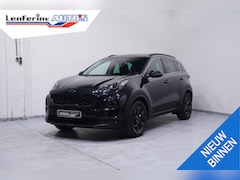 Kia Sportage - 1.6 T-GDI Black Edition 1e Eig. NAP Panodak Navi Camera Leder Rijklaar + Fabrieksgarantie