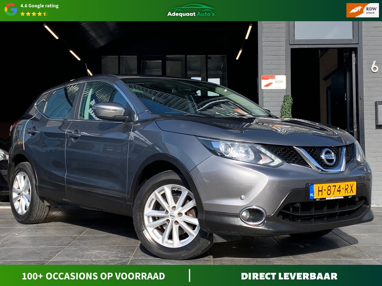 Nissan Qashqai - 1.2 Acenta|Trekhaak|Stoelvw|Cruise|Camera|PDC - AutoWereld.nl
