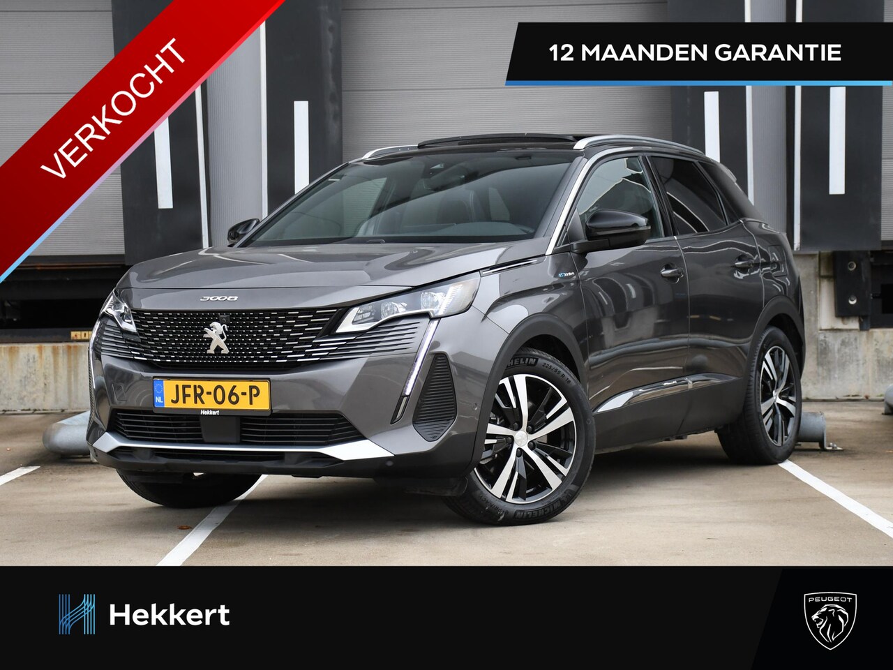 Peugeot 3008 - GT 1.6 PHEV 300pk Automaat SCHUIF-DAK | ADAPT. CRUISE | 18''LM | NAVI | KEYLESS | APPLE-CA - AutoWereld.nl