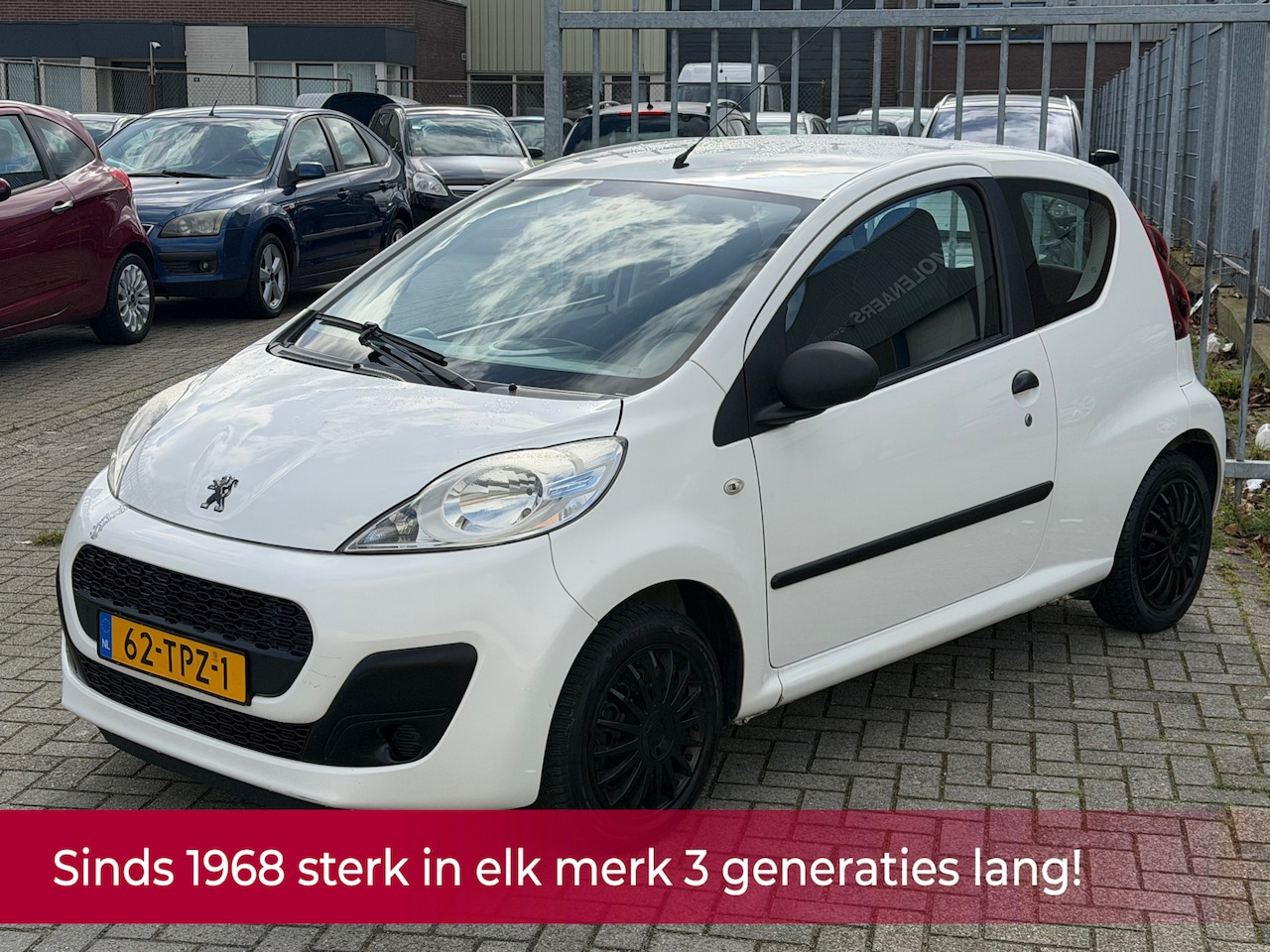 Peugeot 107 - 1.0 Access Accent NL AUTO NAP! AIRCO l AUX l 4 SEIZOEN BANDEN l NIEUWE APK l TOPSTAAT! - AutoWereld.nl
