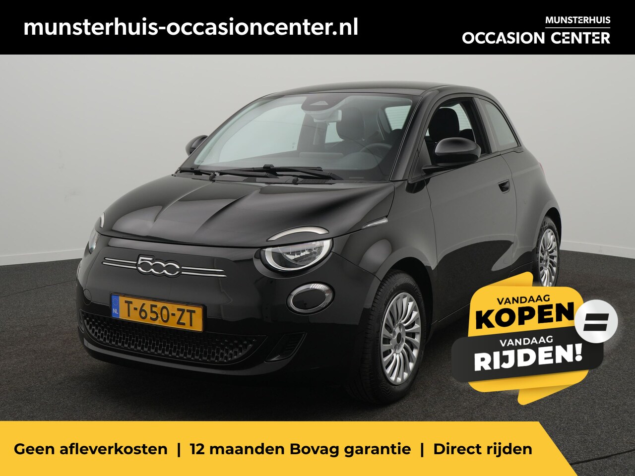 Fiat 500 - Urban 42 kWh - RIJKLAARPRIJS - Grote accu 42kWh! - Volledig Elektrisch! - Apple Carplay - - AutoWereld.nl