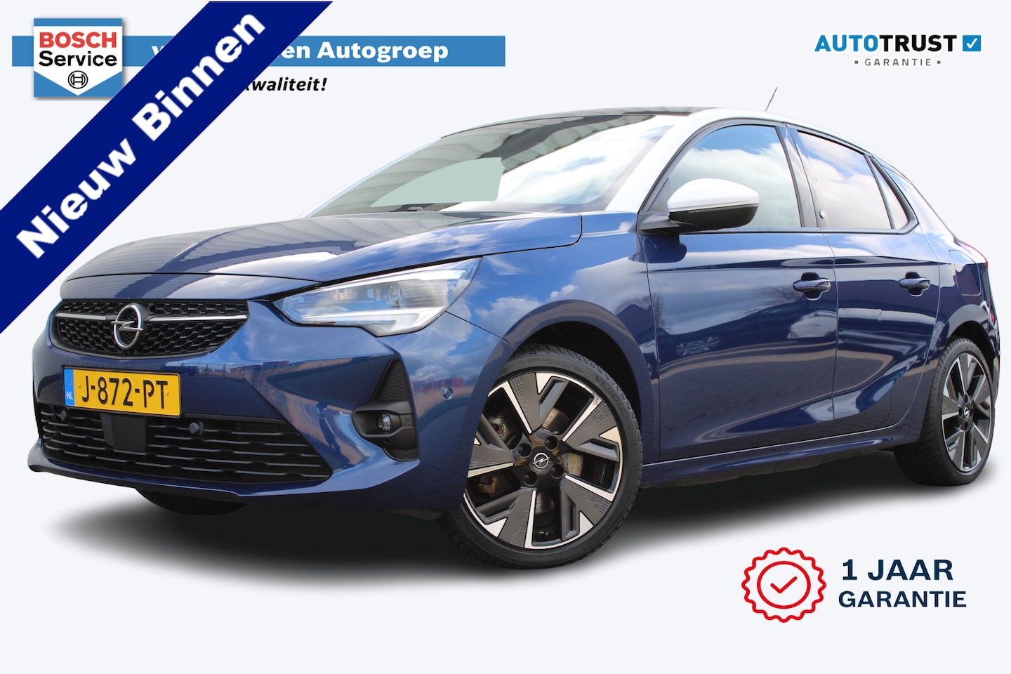 Opel Corsa-e - GS Line 50 kWh | Incl. 12 maanden garantie | Afneembare trekhaak | Adaptive cruise control - AutoWereld.nl