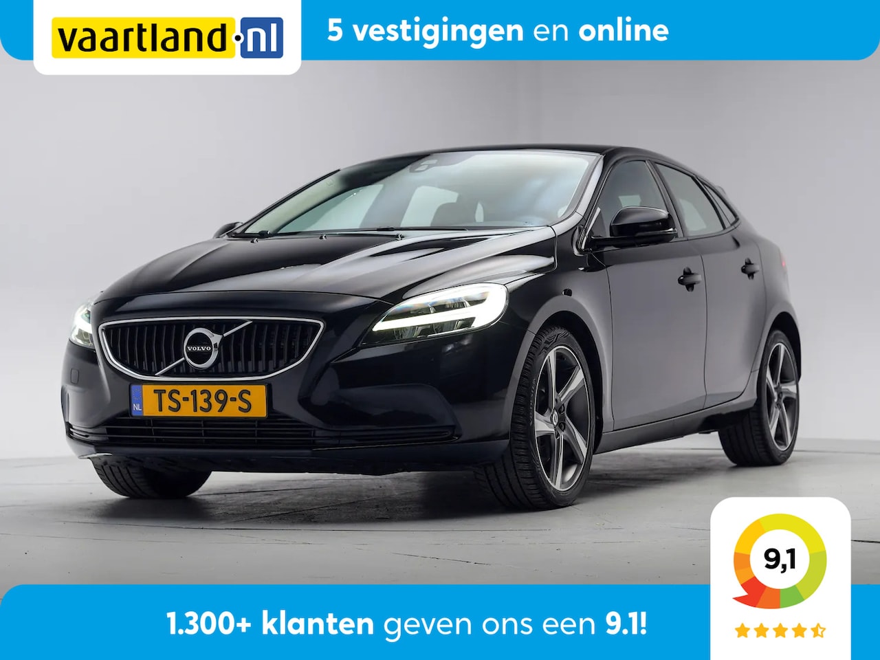 Volvo V40 - 1.5 T3 Dynamic Edition Aut. [ Stoelverwarming LED Navi ] - AutoWereld.nl