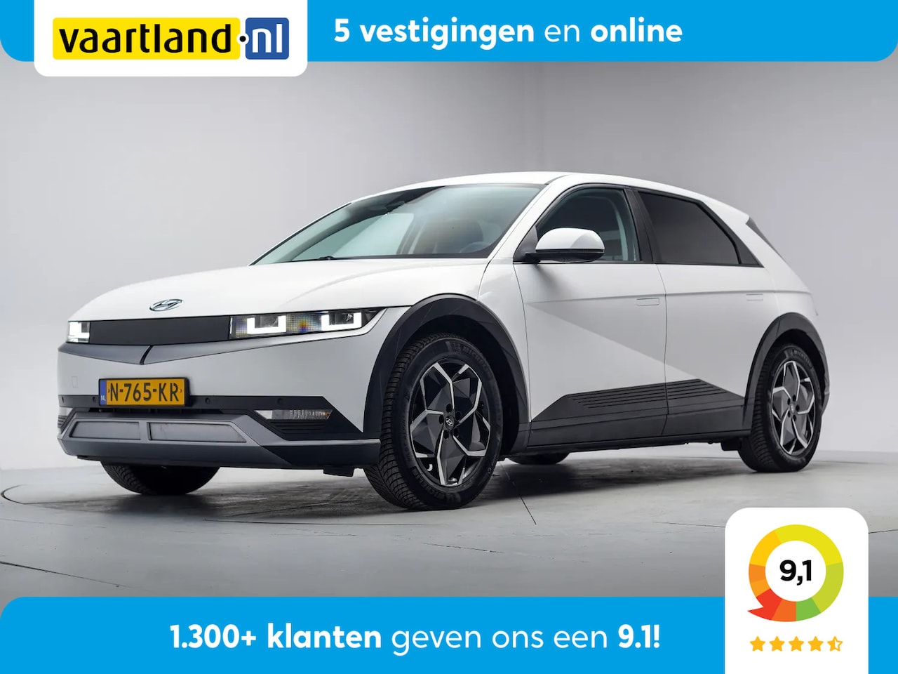 Hyundai IONIQ 5 - 73 kWh Connect [ LED Bose Navi Camera Apple/Android ] - AutoWereld.nl