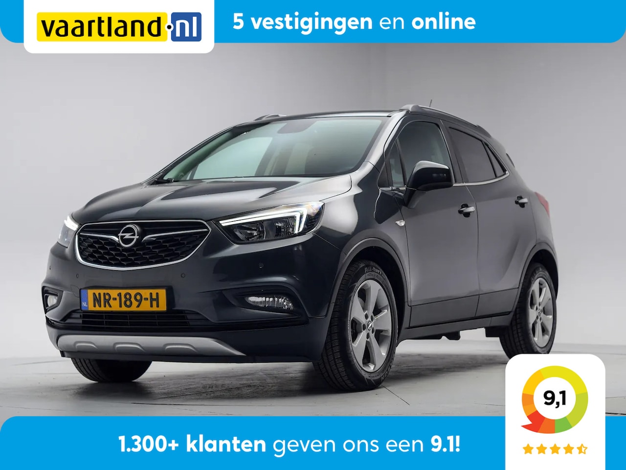 Opel Mokka X - 1.4 Turbo 140pk Innovation [ Navi Clima Half-leder Trekhaak ] - AutoWereld.nl