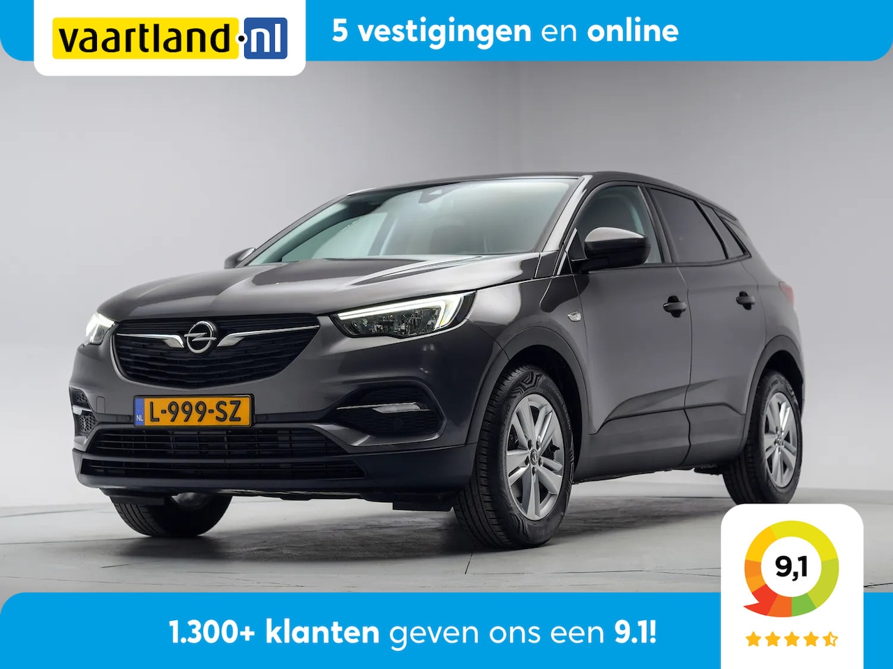 Opel Grandland X - 1.2 Turbo Edition [ Cruise control Airco PDC Navi CarPlay ] - AutoWereld.nl
