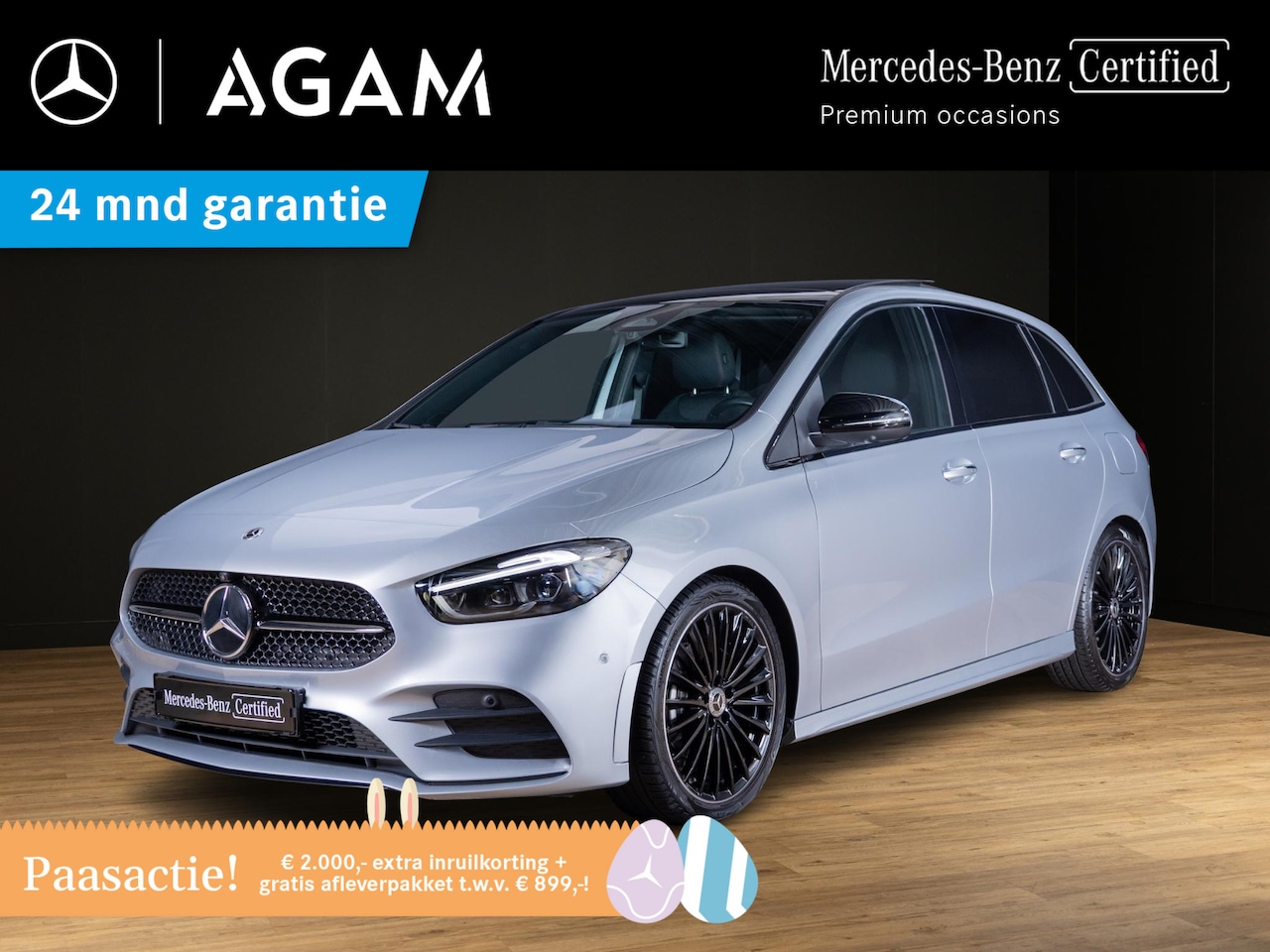 Mercedes-Benz B-klasse - 180 Star Edition AMG Line Panorama dak - AutoWereld.nl