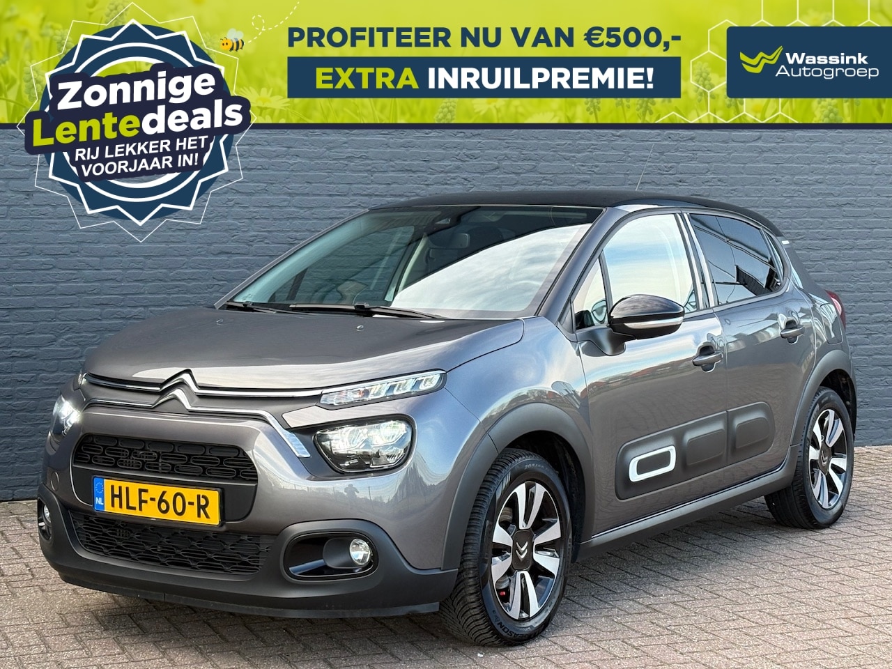 Citroën C3 - | 1.2 PureTech 110pk Feel Edition I WINTERSALE | Navigatie | All season banden | Camera | - AutoWereld.nl