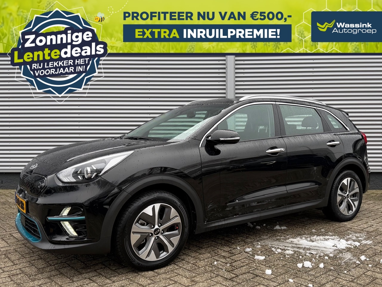 Kia e-Niro - Elektrisch 204pk Aut DynamicLine 3-fase | Wintersale | Stoel/Stuurwielverwarming | Navigat - AutoWereld.nl