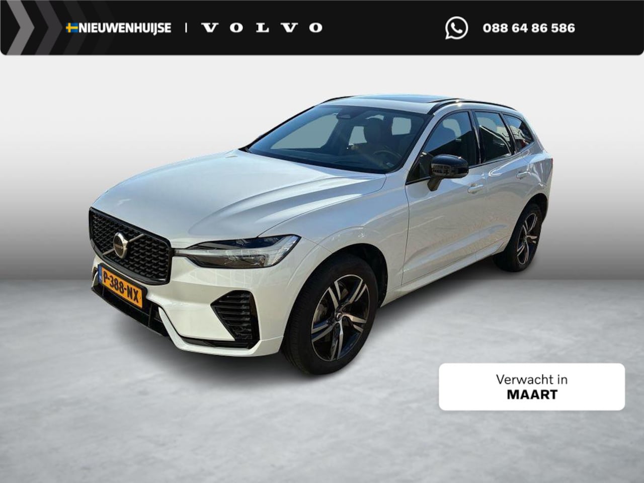 Volvo XC60 - 2.0 B5 R-Design | Harman Kardon Audio | Panoramadak | Head-up Display | Trekhaak | Achteru - AutoWereld.nl