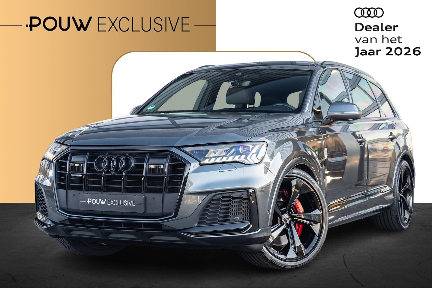 Audi Q7 - 55 TFSIe 381pk quattro Pro Line S | SoH 98% | Panoramadak | 22" Velgen | Luchtvering - AutoWereld.nl
