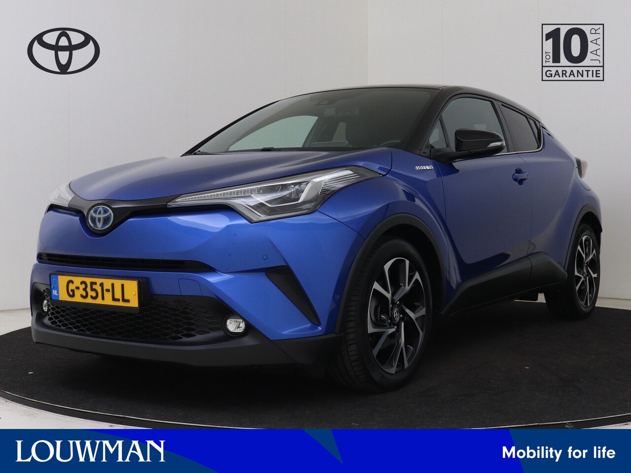 Toyota C-HR - 1.8 Hybrid Style Ultimate | Stoelverwarming | Lederenbekleding | - AutoWereld.nl