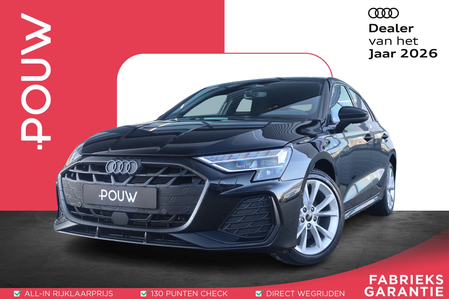 Audi A3 Sportback - 40 TFSIe 204pk S Edition | Panoramadak | Sfeerverlichting | SoH 100% | Achteruitrijcamera - AutoWereld.nl