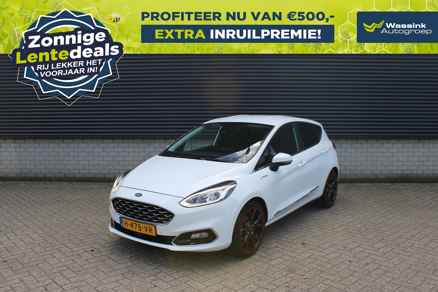 Ford Fiesta - I Vignale 125pk I Wintersale | B&O I Adaptive Cruise Control I Navigatie I Winterpack - AutoWereld.nl