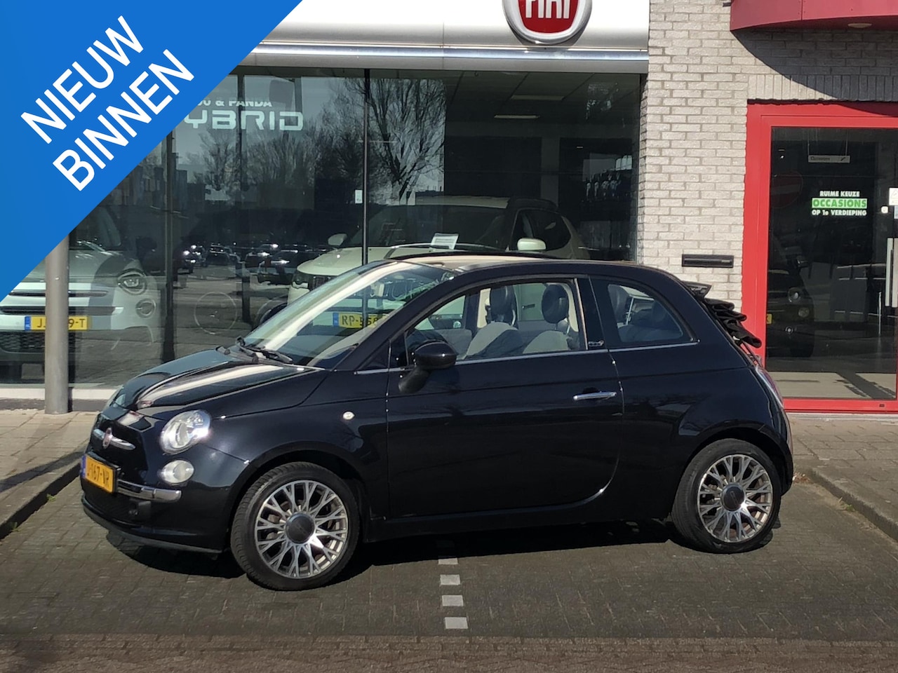 Fiat 500 C - 1.2 69 Lounge AIRCO|PDC|16" - AutoWereld.nl