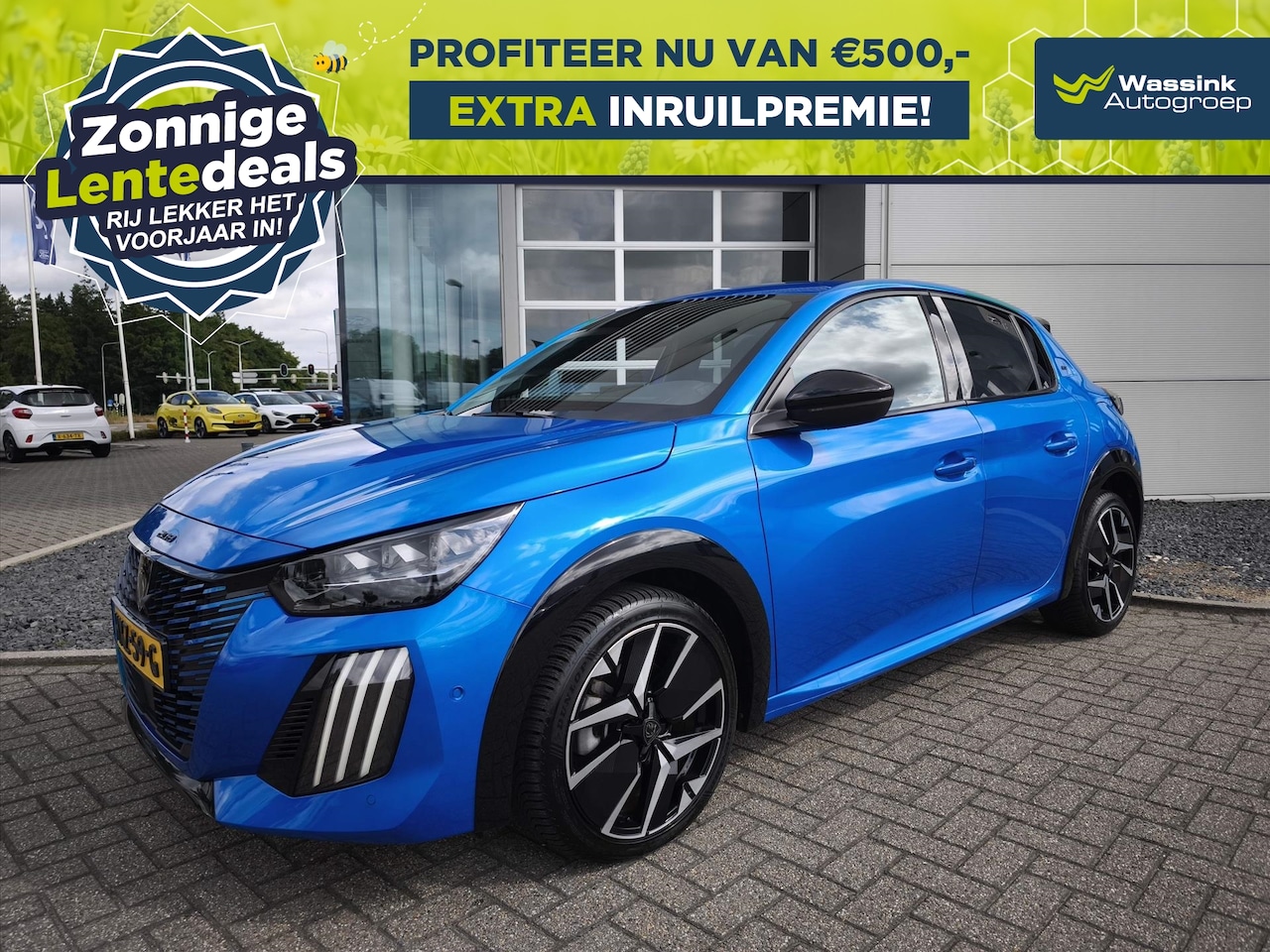 Peugeot 208 - 1.2 Hybrid 136 GT | WINTERSALE | Navigatie | Adaptive cruise | Full LED | Sportinterieur - AutoWereld.nl