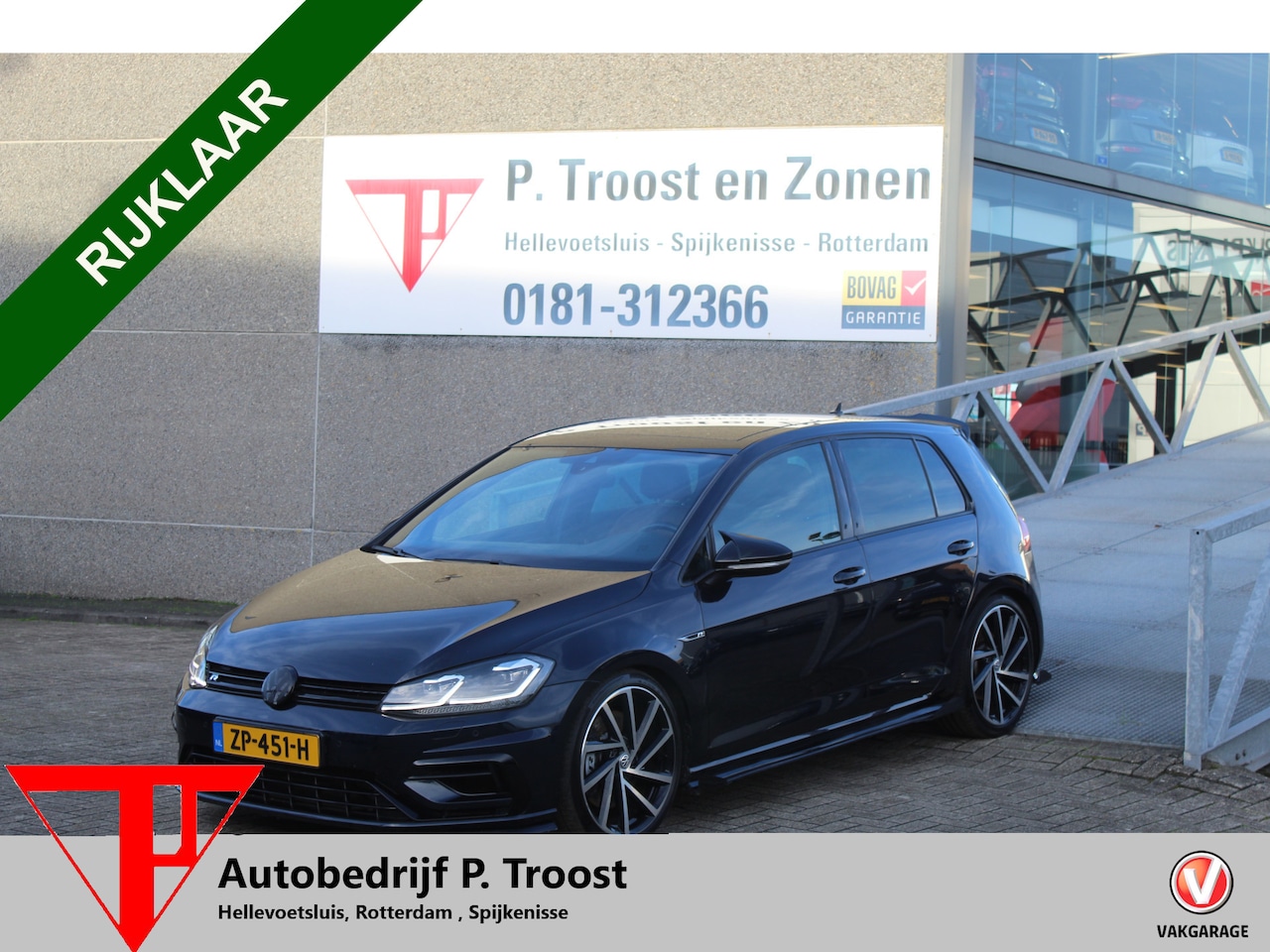 Volkswagen Golf - 2.0 TSI 4Motion R Performance Akrapovic/Panoramadak/Navigatie/Achteruitrijcamera/Dynaudio/ - AutoWereld.nl