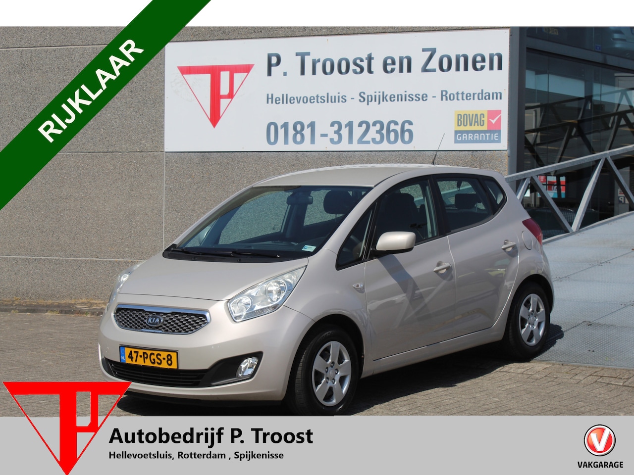 Kia Venga - 1.4 CVVT Seven Airco/Cruise control/Navigatie/Achteruitrijcamera/Trekhaak/Multifunctioneel - AutoWereld.nl