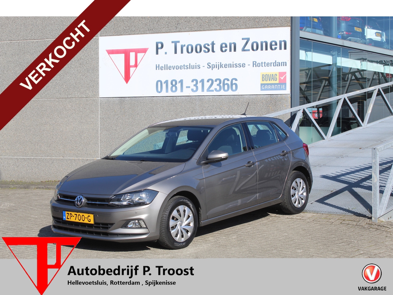 Volkswagen Polo - 1.0 TSI Apple carplay/Navigatie/Cruise control/Airco - AutoWereld.nl
