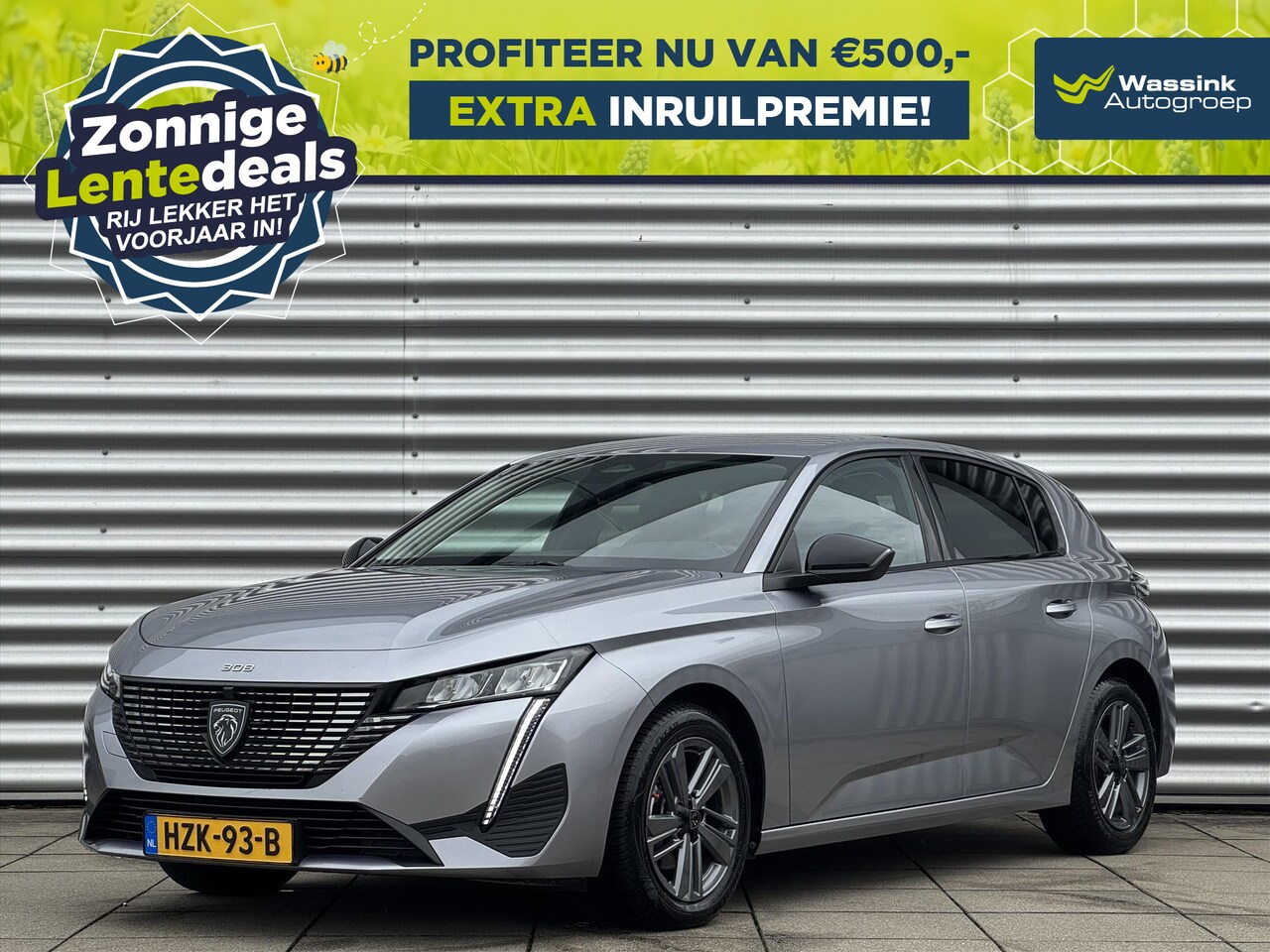 Peugeot 308 - 1.2 Puretech 130pk EAT8 Allure | WASSINK WINTERSALE | Achteruitrijcamera | Cruise Control - AutoWereld.nl