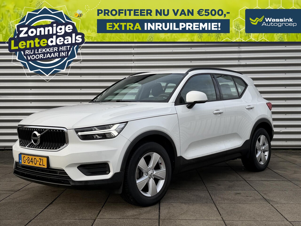 Volvo XC40 - T3 163pk Automaat | Bluetooth | Carplay/Android WASSINK WINTERSALE | Automaat | Bluetooth - AutoWereld.nl
