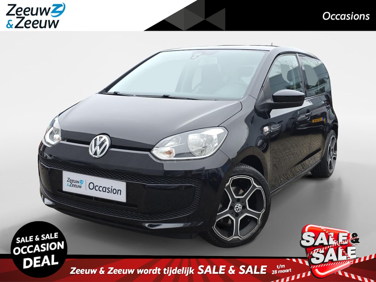 Volkswagen Up! - 1.0 move up! BlueMotion | Airco | Elektr. Ramen | Navigatie | 12 maanden garantie! | - AutoWereld.nl